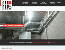 Tablet Screenshot of imms.be